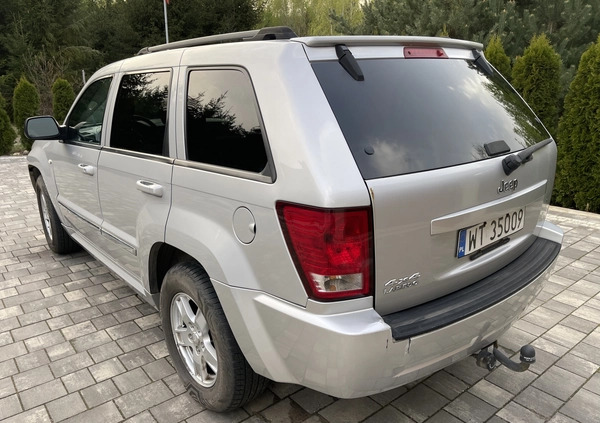 Jeep Grand Cherokee cena 39900 przebieg: 194262, rok produkcji 2007 z Warszawa małe 56